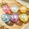 Novo produto internacional em caixa colorida, brinquedo squishy de óleo de coco perolado, moldável com acabamento fosco, brinquedo antiestresse de recuperação lenta