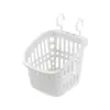 Cesta de almacenamiento colgante para baño, cesta de plástico para ducha de cocina y baño del hogar, cesta de almacenamiento, cesta de almacenamiento de pared