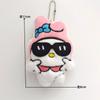 Colgante de muñeca estilo Sanrio con dibujos animados creativos y gafas de sol, regalo para estudiantes de Cinnamon Dog Meile Pacha.