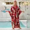 Chaqueta Cover-Up de Bikini de Rayón Europeo y Americano Transfronterizo para Traje de Baño de Aguas Termales, Ropa Exterior, Falda de Playa Marítima, Chal para Traje de Baño para Mujer