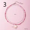 Colar Dopamina Rosa Xiaomi Zhuhai Concha Acessórios Miçangas Feminino Fofo Menina Verão Corrente Clavícula Pescoço