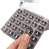 Canilla para Máquina de Coser Doméstica Juego de Canillas Transparentes Máquina de Coser Antigua Canilla Multifuncional Núcleo de Hilo Accesorios para Canillas