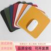 Alfombrilla de ratón de cuero de color sólido, Pad para escritorio, Pad de cuero para teclado de portátil, Alfombrilla de ratón impermeable de alta gama