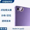 Adecuado para tableta Redmi Kpad2, película protectora para lente de ojo de águila de metal perforada, película de vidrio templado para pantalla de alta definición, red metálica a prueba de polvo