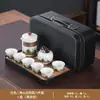 Set Navideño Personalizado, Juego de Té Tetera Retro Rima Antigua Qingshan, Juego de Preparación de Té de Lujo Ligero con Bandeja de Té, Regalo para Empresas al por Mayor