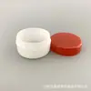 Botella de Crema de Boca Ancha 10g Botella de Plástico Contenedor de Crema Botella Dispensadora de Cosméticos Caja Dispensadora de Muestras Botella de Crema Facial Botella de Material PE