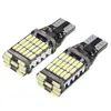 Luz LED para carro luz de ré T15 4014 45SMD decodificação destaque luz de freio canbusLED seta