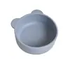 Silicona de Grado Alimenticio Ventosa para Bebé Tazón de Comida para Niños Pequeños Autoalimentación Antivuelco Vajilla Hervible En Stock Al Por Mayor