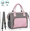 Bolsa de Almuerzo Portátil Estilo Nuevo, Bolsa Térmica a Prueba de Fugas, Bolsa Térmica para Exteriores, Bolso Cruzado al Hombro para el Trabajo y la Escuela, Bolsa para Bolsa de Hielo