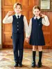Uniformes escolares, novos produtos de outono, vestidos para meninas, uniformes corais unissex estilo universitário, uniformes de jardim de infância, conjuntos