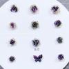 Zijin rosa de simulación flor suave cuentas DIY retro silicona mano material para abalorios pulsera collar joyería al por mayor
