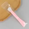 Cepillo de silicona para mascarillas, cepillo de maquillaje, cepillo de pelo suave, herramientas de maquillaje para mascarillas de barro, cepillo de ácido de frutas en forma de abanico