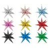 Variedad de Formas de Estrella Explosivas Estrella de Seis Puntas Conectadas 4D Decoración para Fiesta Temática Arreglo de Cumpleaños Globos de Aluminio para Niños