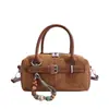 Bolsa Retro Esmerilada Otoño e Invierno para Mujer Nuevo Estilo 2026 Moda Versátil Bolso Cruzado Bolso de Mano de Gama Alta Bolso Almohada