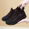 Nuevos Zapatos de Malla Fly-Knit para Mujer, Zapatos Ligeros para Caminar con Suelas Suaves, Zapatos Casuales Versátiles, Zapatos Transpirables para Mamá