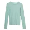 Camisa Delgada de Manga Larga con Protección Solar para Mujer Verano 2026 Nuevo Estilo Ins Estilo Hyuna Camisa Interior de Malla para Mujer Camiseta Interior de Seda Helada