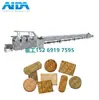 Modelo 225, 50 kg Piezas por Hora, Línea de Producción de Galletas Duradera, Máquina Formadora de Galletas Crujientes, Control PLC, Mismo Modelo para Exportación