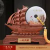 Fivela de Segurança de Jade Natural Artesanato de Velheiro Ornamentos de Navegação Suave Acessórios para Casa Fabricantes Atacado Presentes de Inauguração