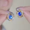 Pendientes de Diseño de Alta Gama 2025, Nuevos y de Moda, Estilo Popular en Línea, Clavos Geométricos Simples, Elegantes