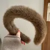 Clip de Agarre de Leopardo de Felpa para Otoño e Invierno Tamaño Grande para el Cabello Múltiples Pinzas para el Cabello Sentido Avanzado Popular en Internet Parte Posterior de la Cabeza Pinza de Tiburón para el Cabello Accesorios para el Cabello