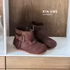 Botas de Tobillo Birkenstock con Hebilla Estilo Coreano, Diseño de Nicho Nuevo para Niños, Otoño 2026