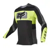 Camiseta de Manga Larga de Verano para Hombre Top Fox para Bicicleta de Montaña Off-Road Ropa de Ciclismo que Absorbe la Humedad Ropa para Descenso