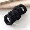 Goma para el pelo Engrosada y Ampliada para Mujer 2025 Banda Elástica de Cola de Caballo de Moda Anillo para el Pelo Cubierta de Cuero Estilo Grueso
