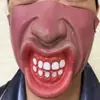 Halloween bar suministros para fiesta máscara de mascarada para actuación máscara de látex de media cara actuación látex divertido Road