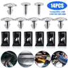 Adecuado para la junta del cárter, tornillos de la placa, pasador inferior de la cubierta del motor y piezas de moldura para Honda CR-V, Civic, Lingpai