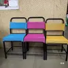 Cadeira respirável para máquina de costura, banqueta de resfriamento para máquina de costura reta, banqueta para fábrica de roupas em casa, não cansa após sentar por muito tempo, banqueta de fábrica