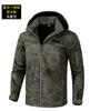 Mono de invierno con forro polar para exteriores, traje cálido para hombre, ropa de asalto, traje de montañismo, ropa de camuflaje, chaqueta de pesca