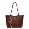 Bolso Retro Simple para Mujer de Gran Capacidad 2024 Bolso de Hombro Combinable para Otoño e Invierno Mochila Escolar para Estudiantes Universitarios Bolso Tote para Viajeros