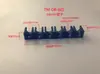 Fivela em U 4/6/8/10/12/14/16MM Braçadeira de tubo de ar de PU assento de braçadeira multi-tubo ranhura fixa de nylon braçadeira de tubo