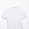 Comercio Exterior Transfronterizo Ropa para Mujer Verano 2026 Moda Europea y Americana Versátil Ajustada Camisa de Popelina Rayada para Mujer A37126