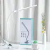 Nova Lâmpada de Mesa para Estudo Multifuncional com Clipe Dimmer de Proteção Ocular, Lâmpada de Mesa para Leitura ao Lado da Cama, Lâmpada de Mesa Dobrável