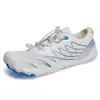 Zapatos Antideslizantes para Travesía de Ríos al Aire Libre Transfronterizos, Zapatos para Senderismo y Vadeo, Zapatos de Cinco Dedos Transpirables de Secado Rápido para Playa, Zapatos para Camping en Montaña