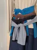 Camiseta Cómoda de Cuello Redondo AMOMI Otoño/Invierno para Mujer, Camiseta Básica Sencilla Amigable con la Piel, Top de Manga Larga de Alta Elasticidad