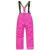 Traje de Esquí para Niños Traje para Niñas Outdoor Engrosado Impermeable Cortavientos Cálido Ropa de Esquí para Bebés Niños Equipo de Moda