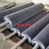 Rolo escova abrasiva de carbeto de silício para polimento, desbaste, resistência a altas temperaturas, antiestático e remoção de incrustações.
