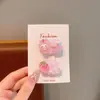 Lindos Pasadores de Pelo Infantiles de Dibujos Animados, Pinzas para Flequillo Lateral, Dulces Accesorios para el Cabello de Sanrio, Pasadores de Pelo, Pinzas de Pato, Estilo Femenino