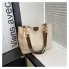 Bolsa Casual Grande Capacidade Color Block Mãe-Filho Nova Coleção Primavera/Outono 2026 Bolsa Tote Bolsa para o Dia a Dia Textura de Alta Qualidade Bolsa de Ombro Único