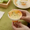 Estilo Dinastia Tang e Song Cerâmica Pintada à Mão Flor de Lótus Taça Mestra com Pé Alto e Boca de Flor, Conjunto de Chá Kung Fu, Xícara de Chá Doméstica, Xícara de Degustação