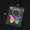 Bolsa Sellable de PVC para Joyería, Accesorios Pequeños, Cierre para Pendientes, Bolsa Colgante, a Prueba de Polvo, Reutilizable, Portátil, Bolsa AutoSellable