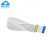 Cable FPC/FFC blanco suave con conector EDP espaciado de 0.5 mm misma dirección inversa con conector metálico IPEX cable EDP