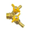 Conector recto de junta de pagoda de cobre paso directo tipo Y tipo T de tres vías cruz de cuatro vías de una palabra de tres ramales de cuatro ramales espiga en espiga junta T conexión rápida