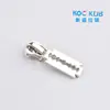 Número de fábrica. 3 Tiradores de Cremallera, Hebilla de Cremallera, Cabezal de Cremallera, Accesorios para Cabezal de Cremallera de Ropa y Equipaje, Aleación de Zinc Electrochapada No. 5 Cabezal de Cremallera