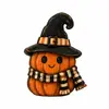 2026 Nuevo Adorno de Figurina de Madera Decorativa de Halloween Artesanía de Madera Creativa para Escritorio del Hogar