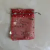 Bolsa de Malla Gipsofila Organza Estrella Plateada Joyería Cordón Regalo Cosméticos Bolsa de Empaque con Cordón
