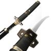 Fornecido Diretamente pelo Fabricante: Espada de Aço do Anime One Piece, Yukimura, Kaito, Espada Negra, Asas do Demônio, Lâmina Não Afiada, Padrão de Espada Estilo Zoro