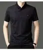 Nuevas camisetas tipo polo para hombre de primavera y verano, nuevas camisetas de manga corta 2026, camisetas interiores con cuello para hombres de mediana edad y mayores